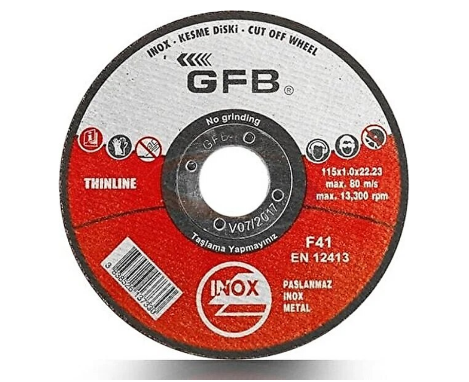 2350 GFB İNOX KESİCİ 115 LİK